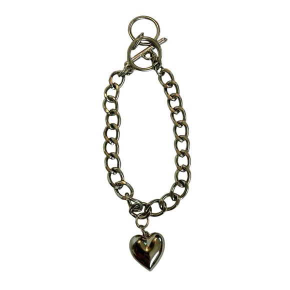 Charm bracelet with heart - Picture 1 of 5